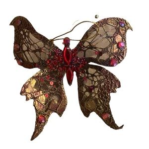 Butterfly vintage hair clip